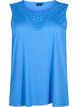 Sleeveless top with lace, Marina, Packshot image number 0