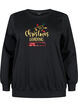 Christmas sweatshirt, Black LOADING, Packshot image number 0