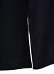 V-neck dress in viscose, Black, Packshot image number 3