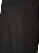 Tailored trousers with wide legs and high waist, Black, Packshot image number 2