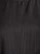 Viscose blouse with 3/4 sleeves and balloon effect, Black, Packshot image number 2