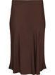 Viscose skirt with an elasticated waist, Brown, Packshot image number 1