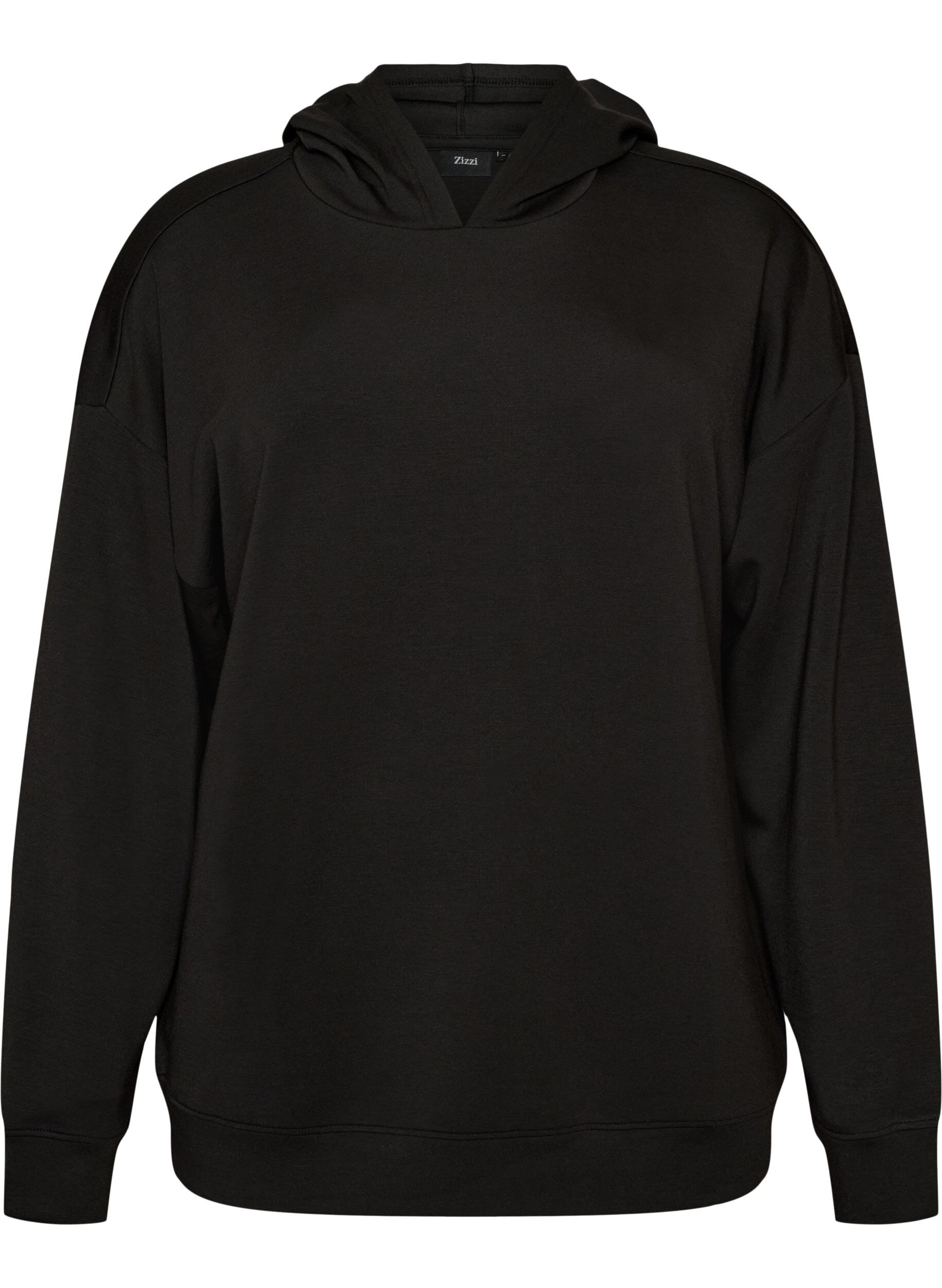 ZizzifashionJersey hoodie, Black, Packshot image number 0