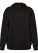 Jersey hoodie, Black, Packshot image number 0