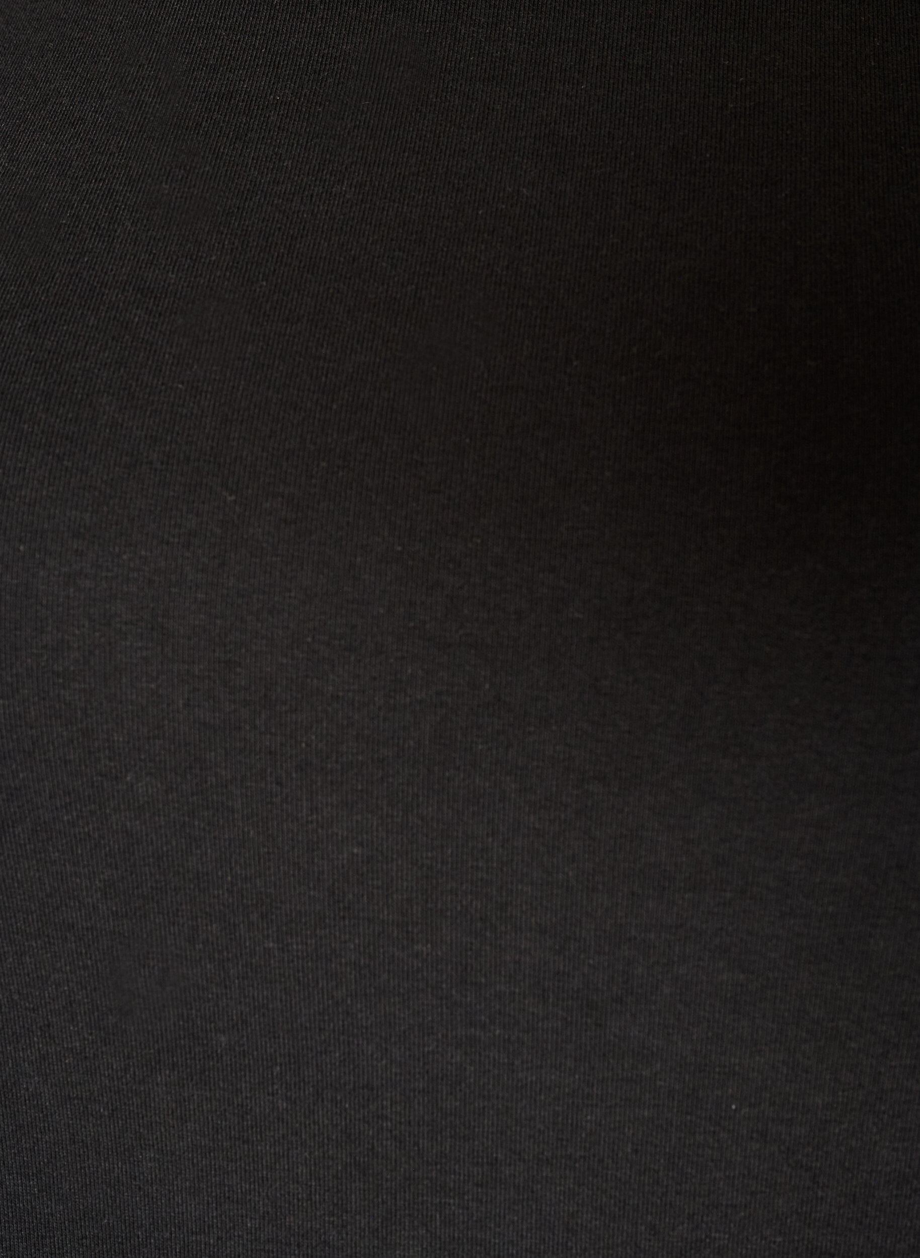 ZizzifashionBasic T-shirt with boat neck and 3/4 sleeves, Black, Packshot image number 2
