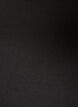 Basic T-shirt with boat neck and 3/4 sleeves, Black, Packshot image number 2