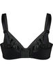 High support bra with moulded cups, Black, Packshot image number 1