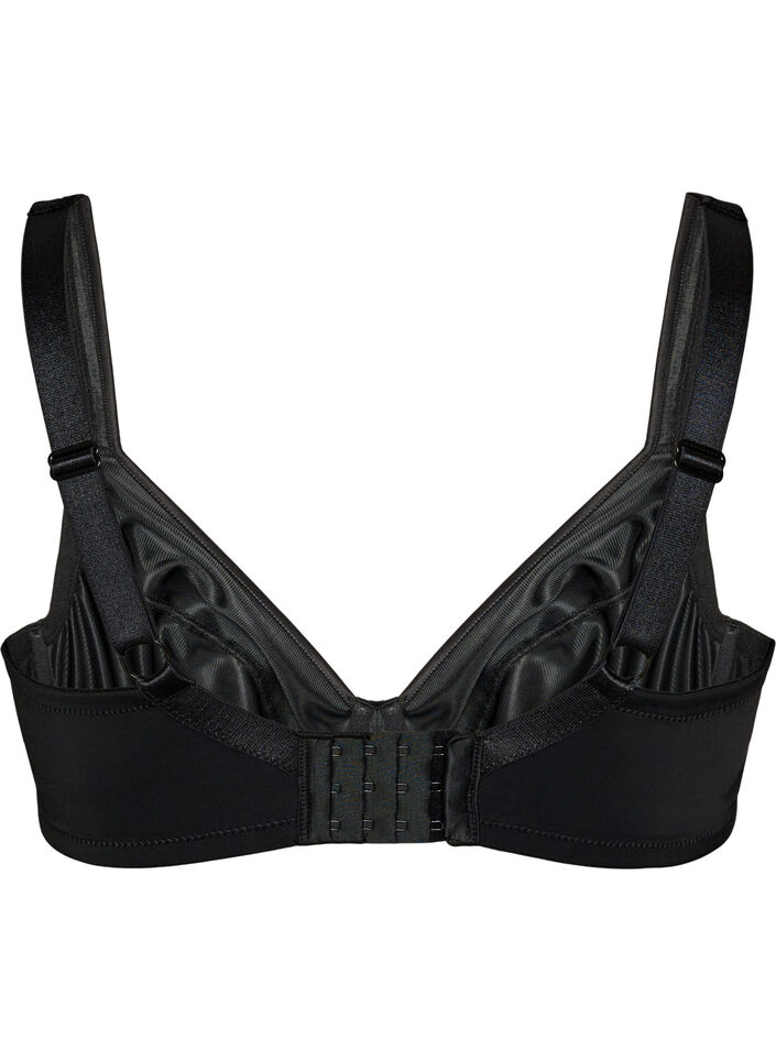 High support bra with moulded cups, Black, Packshot image number 1