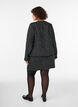 Short boucl&eacute; skirt, Black, Model image number 2