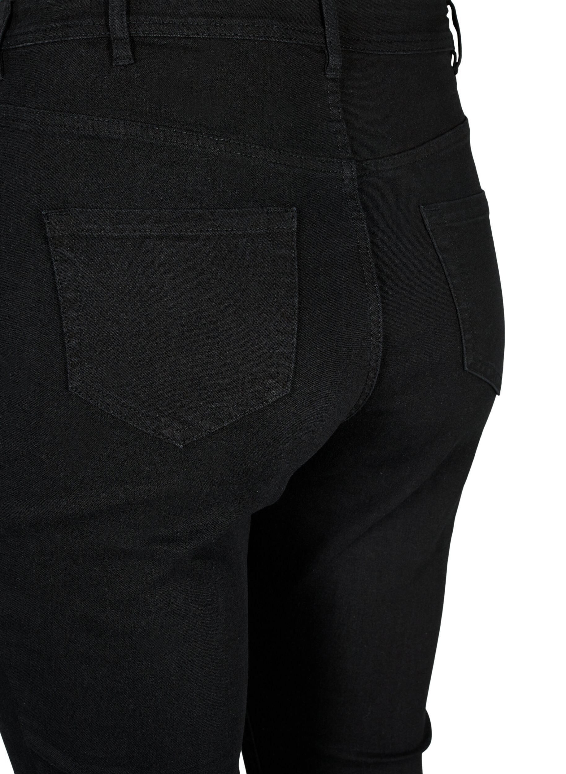 Zizzifashion Jeans with super slim fit, Black, Packshot image number 3