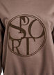 Sweatshirt with a motif, Walnut, Packshot image number 2