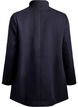 A-line coat with gold buttons, Blue, Packshot image number 1