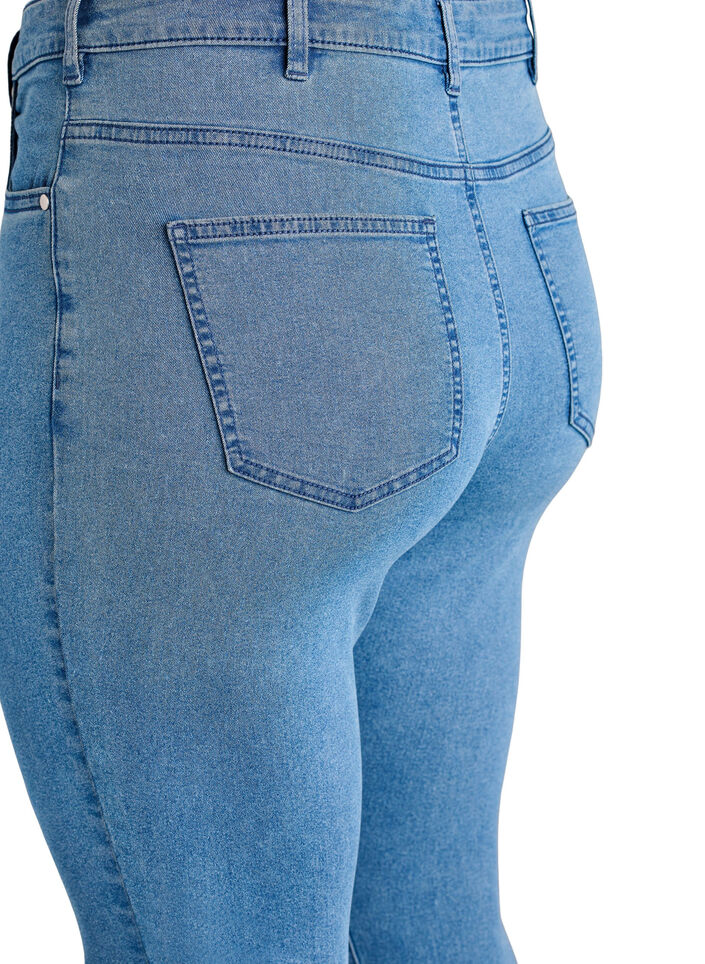 Amy high-waisted super slim fit jeans, Blue, Packshot image number 3