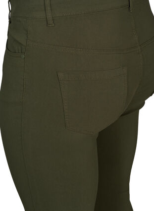 Slim fit trousers with pockets, Ivy green, Packshot image number 3