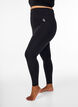 CORE, Squat-proof training tights with pocket, Black, Model image number 2