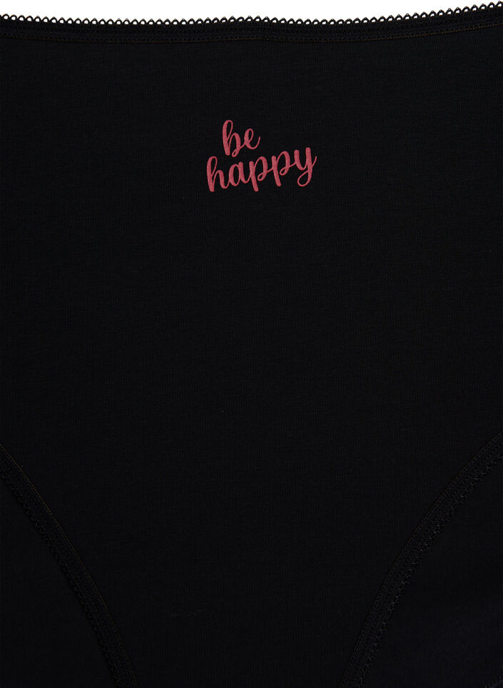 7-pack of panties with a regular waist, Red, Packshot image number 3