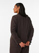 Double-breasted blazer with a loose fit, Brown, Model image number 2