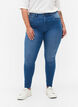 Super slim Amy jeans with high waist, Light blue, Model image number 3