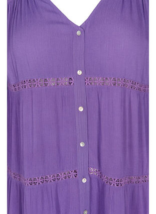Viscose beach dress, Royal Lilac, Packshot image number 2
