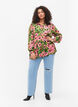 Floral shirt in viscose, Pink G. Flower AOP, Model image number 2
