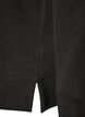 Long-sleeved jersey blouse with a round neck, Black, Packshot image number 3