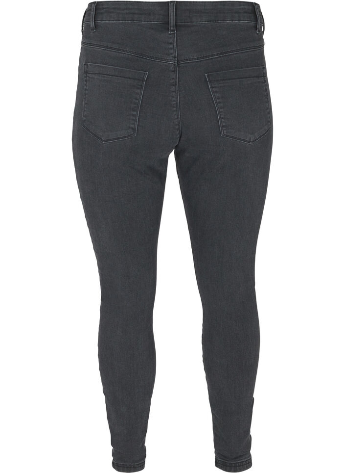 Jeggings in cotton blend, Grey Denim, Packshot image number 1