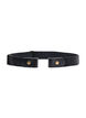 Elastic belt with lurex, Black, Packshot image number 0