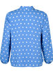 Dotted shirt with ruffles, River S. White Dot, Packshot image number 1
