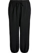 High-waisted balloon trousers, Black, Packshot image number 0
