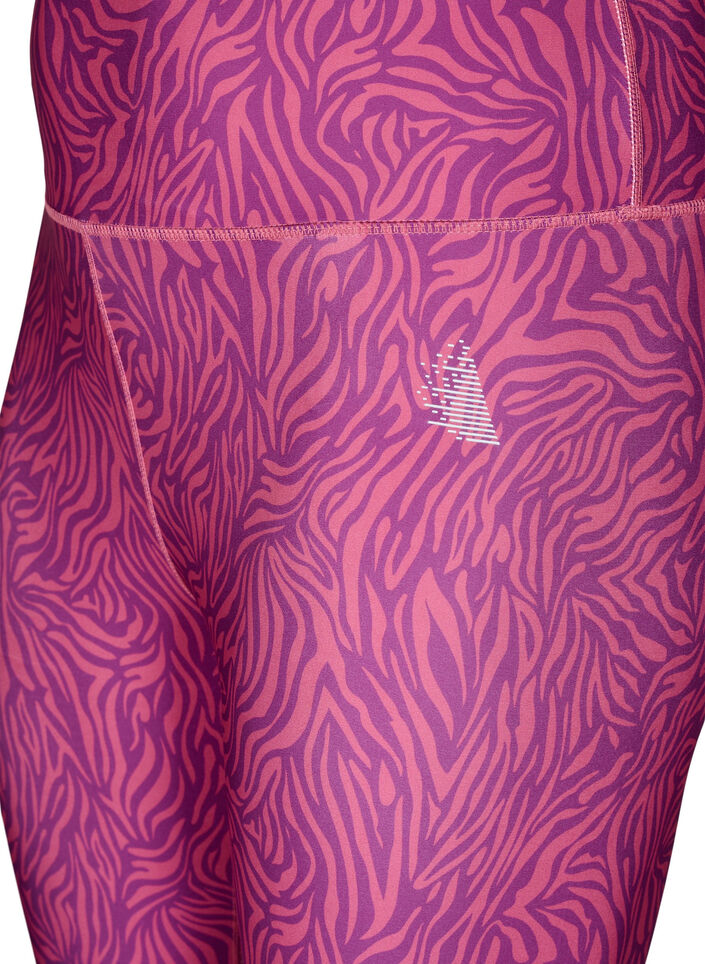 7/8 animal print workout leggings, Charisma AOP, Packshot image number 2