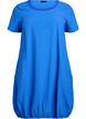 Short sleeve cotton dress, Blue, Packshot image number 0
