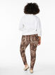 Viscose leggings with print, Brown, Model image number 2