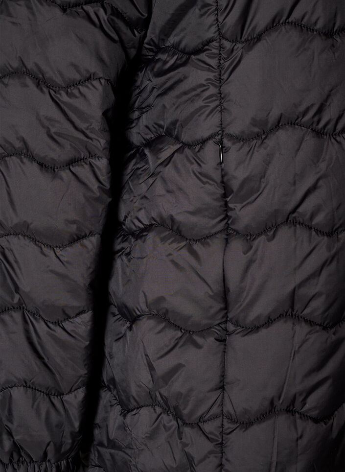 Quilted jacket, Black, Packshot image number 3