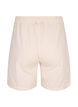 Loose shorts in cotton blend with linen, Sandshell, Packshot image number 1