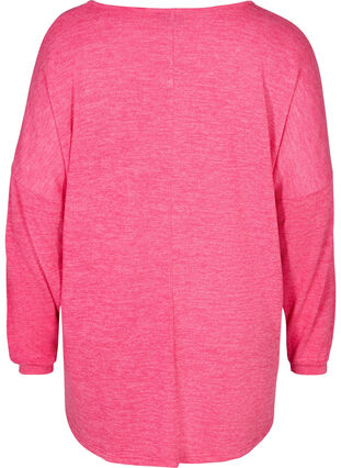Loose, long-sleeved blouse, Fandango Pink ASS, Packshot image number 1