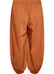 Balloon trousers with pockets and an elasticated waistband, Brown, Packshot image number 1