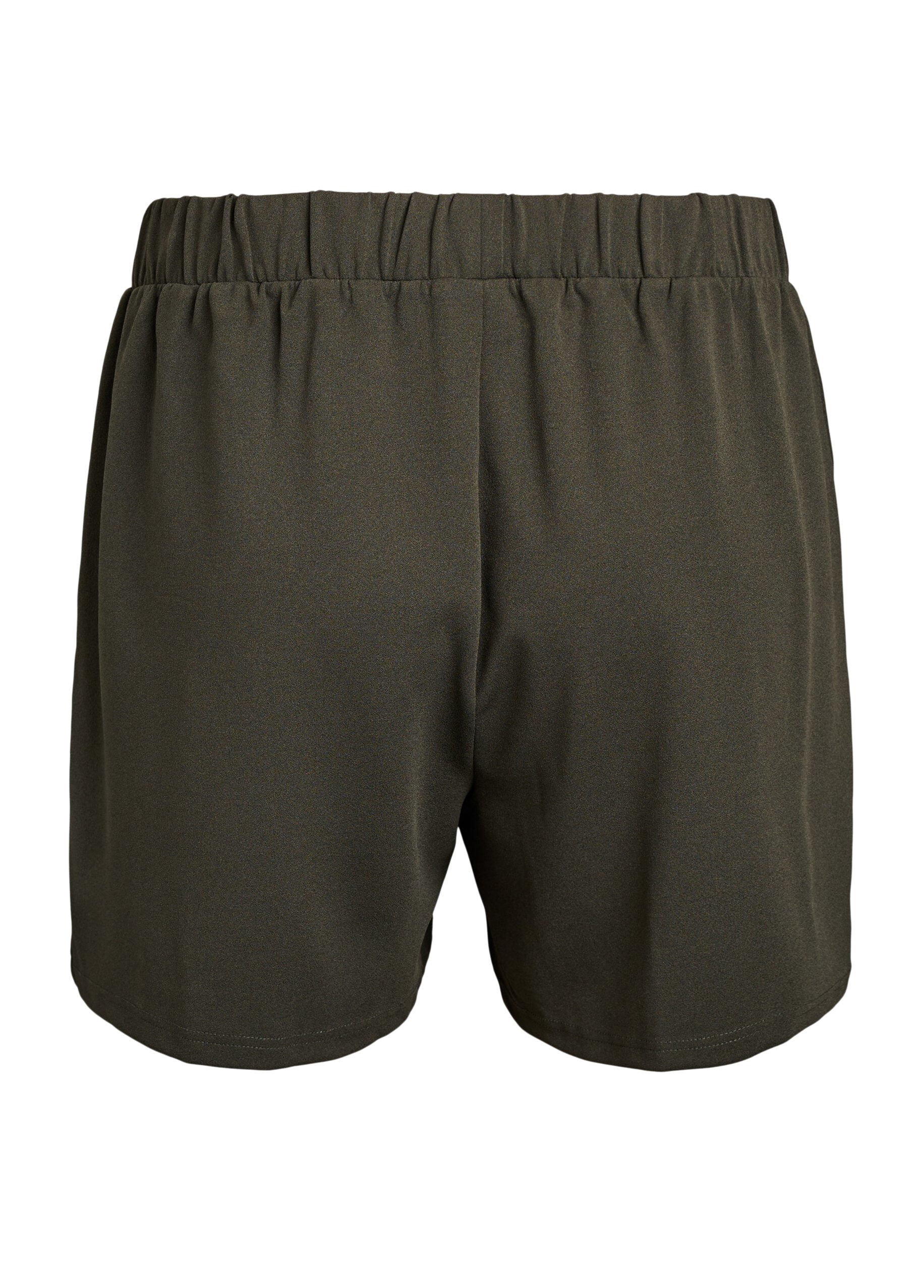 Zizzifashion Loose shorts with pockets, Green, Packshot image number 1