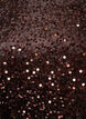Sequin blouse with elbow-length sleeves, Brown, Packshot image number 2