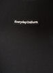 Cotton T-shirt with text badge, Black, Packshot image number 2