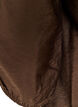 Blouse with 3/4 sleeves and lace details, Brown, Packshot image number 3