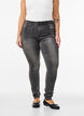 Super slim Amy jeans with high waist, Dark Grey Denim, Model image number 2