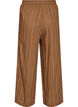 Wide-leg linen and viscose trousers, Brown, Packshot image number 1
