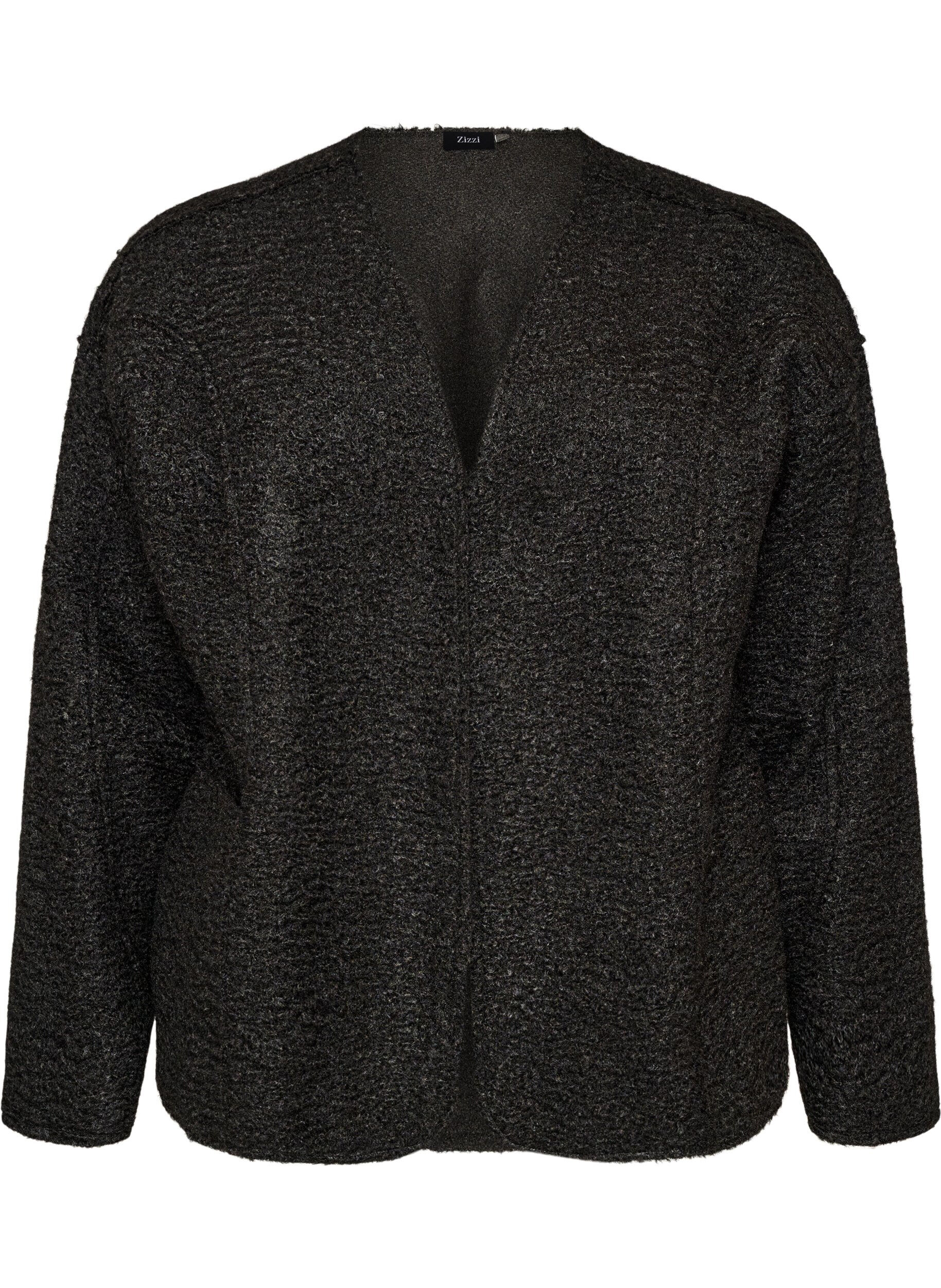 Loose cardigan with pockets