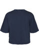 Boxy T-shirt in organic cotton, Blue, Packshot image number 1