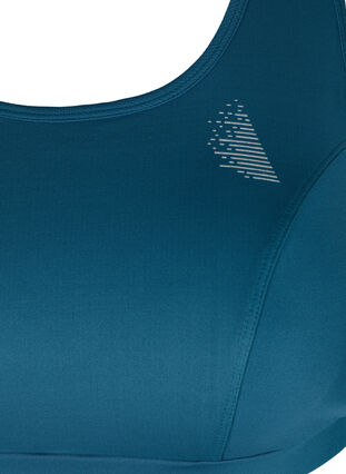Sports top with a decorative details on the back, Midnight, Packshot image number 2