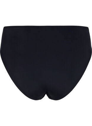 High-waisted bikini bottoms, Black, Packshot image number 1
