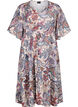 Short sleeve viscose dress in a paisley print, Sand Do. Paisley AOP, Packshot image number 0