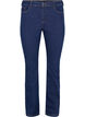 High-waisted Ellen bootcut jeans, Blue, Packshot image number 0