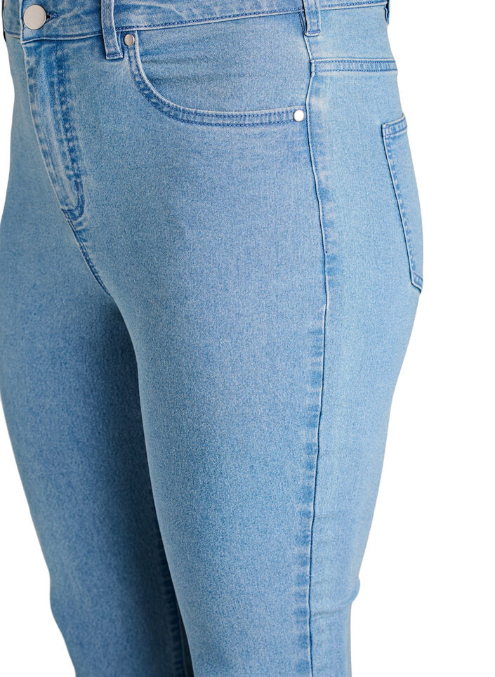 Amy high-waisted super slim fit jeans, Light Blue, Packshot image number 2