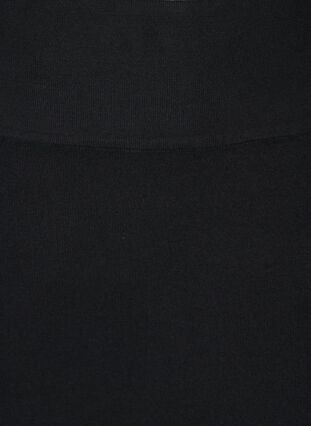Close-fitting knitted skirt, Black, Packshot image number 2